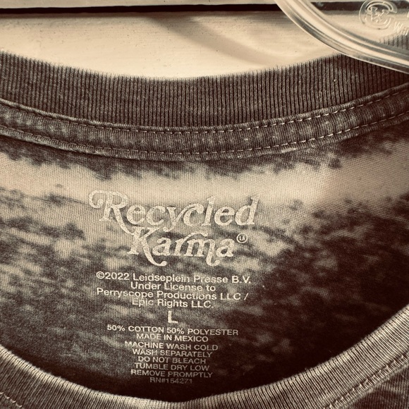 Recycled Karma AC-DC Tee Shirt - Size Large - Picture 5 of 5